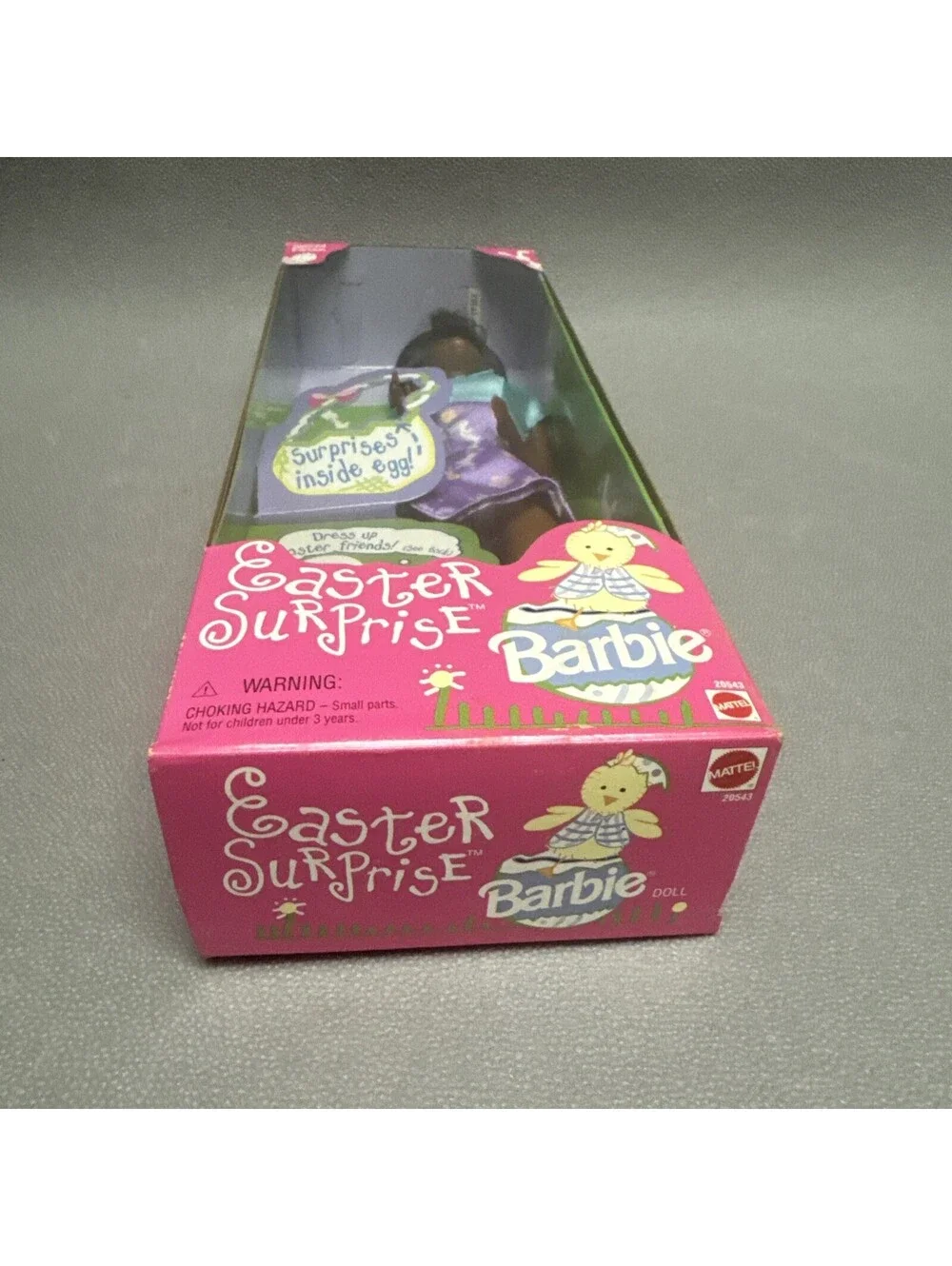 Easter Surprise African American Barbie 1998 with Surprise Egg inside #20543